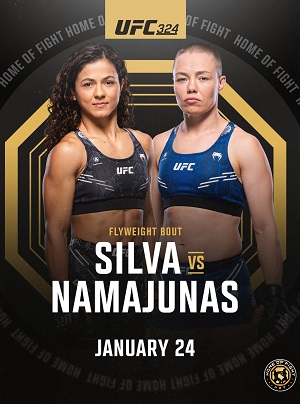 Наталья Силва Роуз Намаюнас UFC 324, 25.01.2026